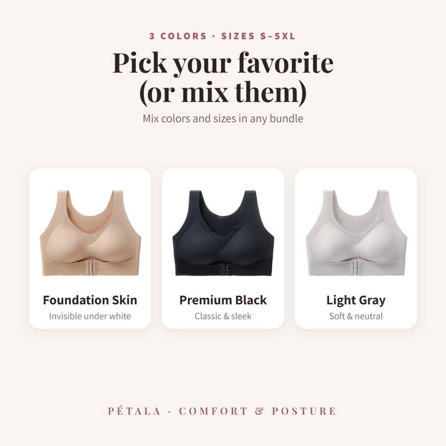 Available in Foundation Skin, Premium Black and Light Gray