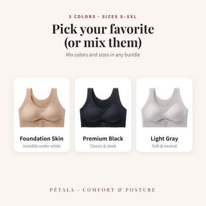 Available in Foundation Skin, Premium Black and Light Gray