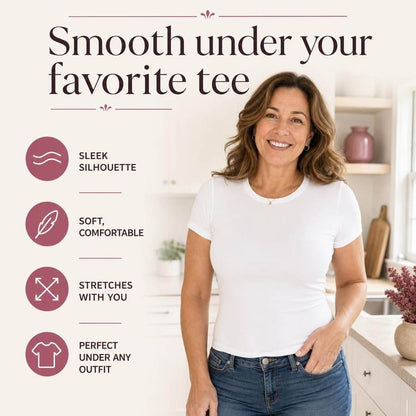 Smooth under your favorite tee