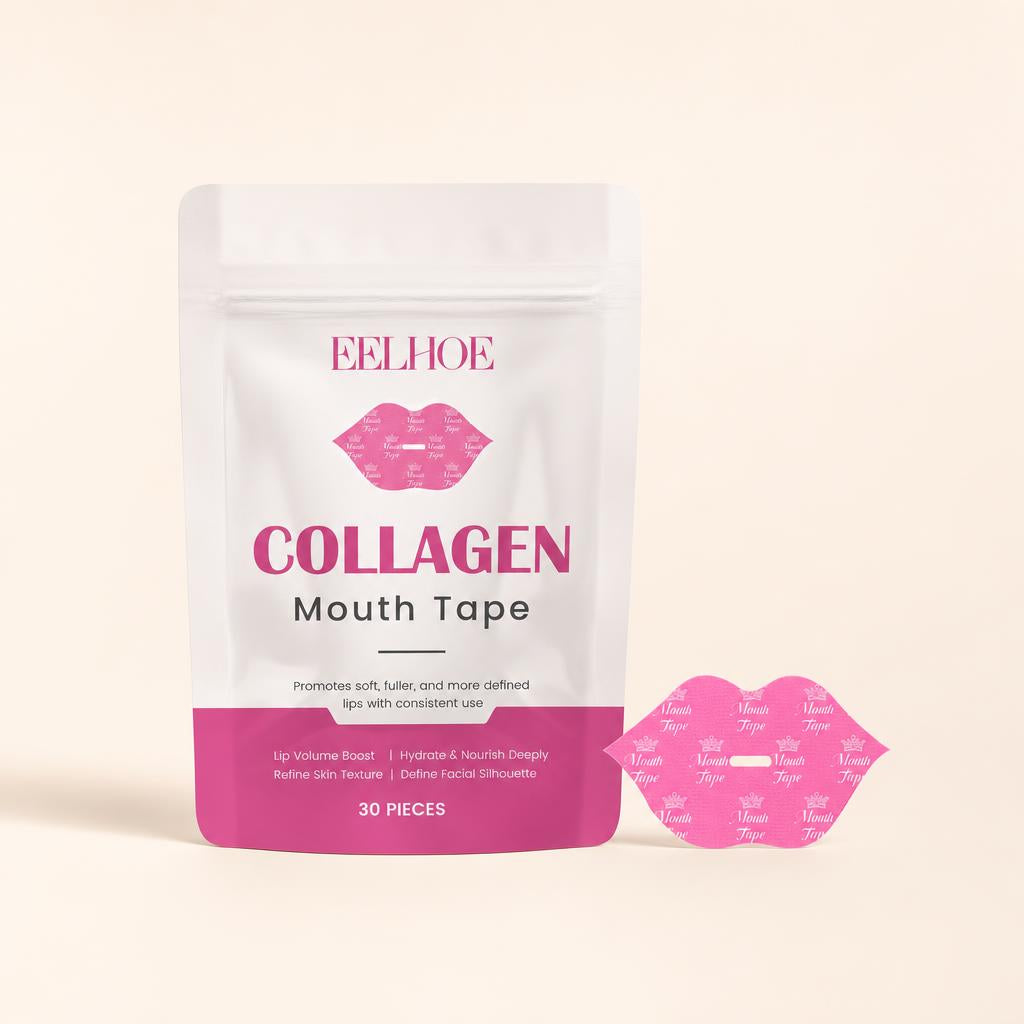 Bolsa de parches de colágeno para labios Pétala con un parche al lado